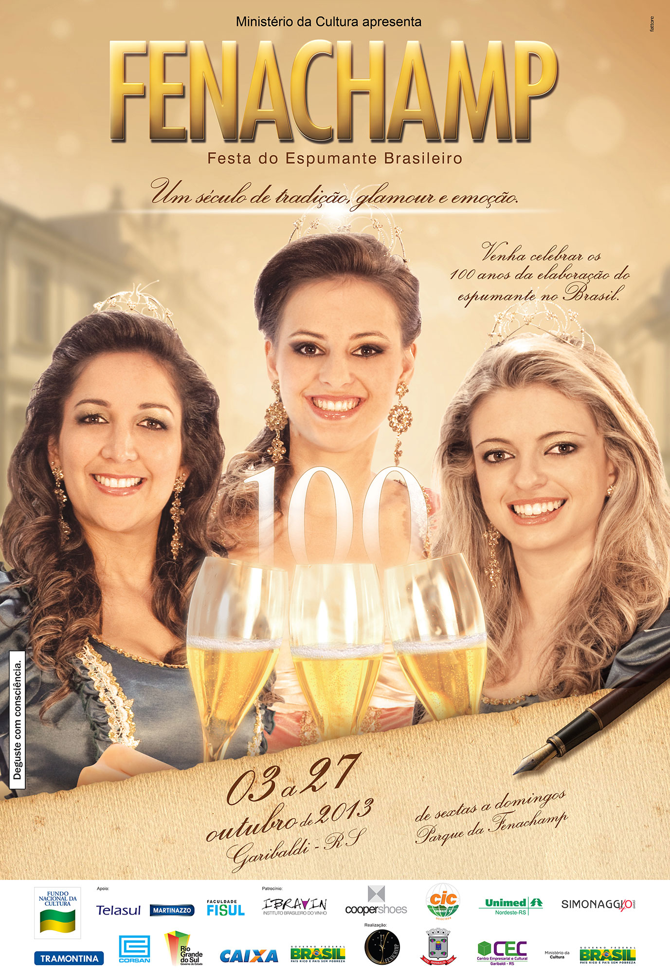 Cartaz da 13ª - Fenachamp